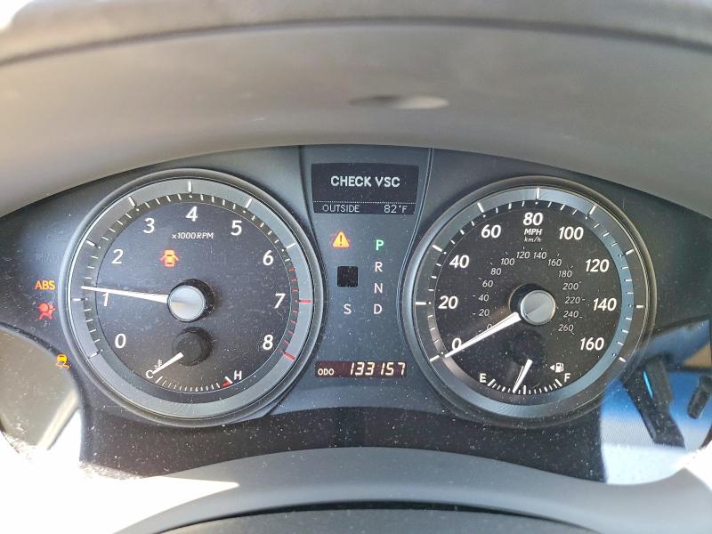 2007 Lexus Es 350 VIN JTHBJ46G472098593 COPART salvage auction — FRONT END, CA - SALVAGE CERTIFICATE, sold $900 on 2026-07-31 (photo 9)