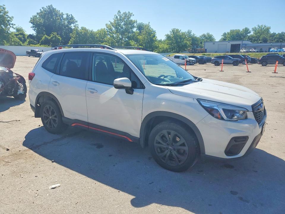 2021 Subaru Forester VIN JF2SKARC0MH498313 COPART salvage auction — REAR END, Mo - Salvage Certificate Of Title, sold $3,100 on 2026-07-28 (photo 4)