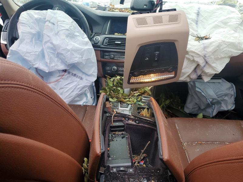 2014 BMW VIN WBA5A5C53ED506796 COPART salvage auction — ROLLOVER, Ca - Salvage Certificate, sold $400 on 2026-08-17 (photo 8)