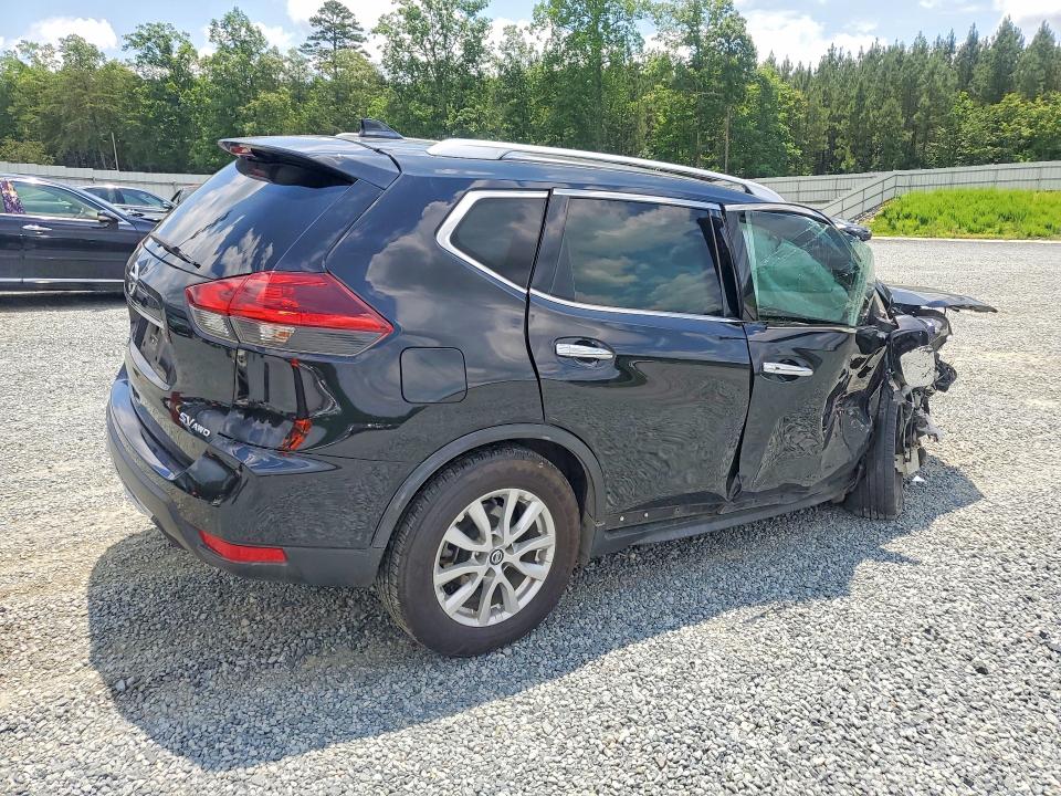 2018 Nissan Rogue VIN KNMAT2MV8JP587196 COPART salvage auction — FRONT END, Nc - Salvage Certificate Of Title, sold $350 on 2026-07-16 (photo 3)