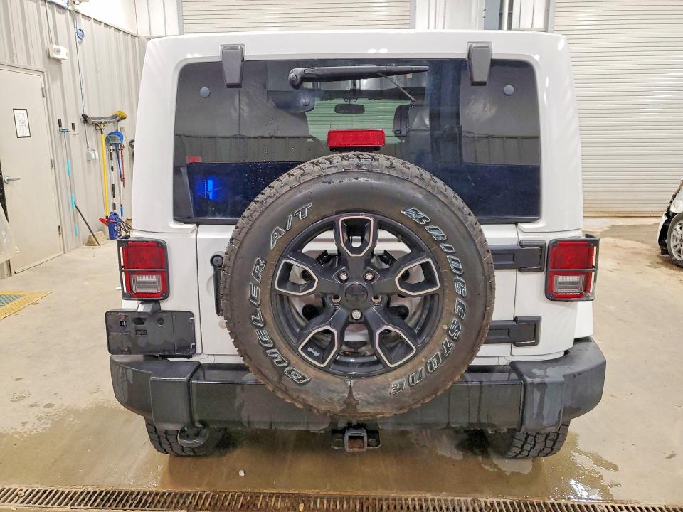 2017 Jeep Wrangler / VIN 1C4BJWEG5HL706292 COPART salvage auction — SIDE, Wy - Certificate Of Title, sold $13,999 on 2026-07-29 (photo 6)