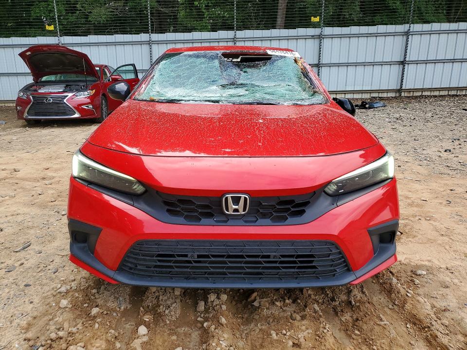 2022 Honda VIN 19XFL2H8XNE005017 COPART salvage auction — ROOF, GA - CERT OF TITLE-SALVAGE (P), sold $8,900 on 2026-07-31 (photo 5)