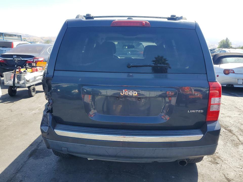2015 Jeep Patriot VIN 1C4NJPCBXFD284702 COPART salvage auction — REAR END, Ca - Salvage Certificate, sold $750 on 2026-07-02 (photo 6)