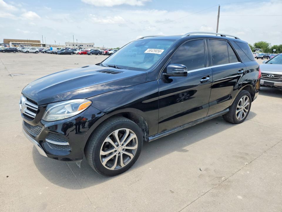 2016 Mercedes-benz VIN 4JGDA5HB0GA727074 COPART salvage auction — NORMAL WEAR, Tx - Certificate Of Title (P), sold $10,100 on 2026-07-23 (photo 1)