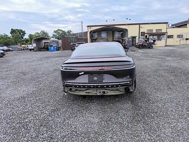 2025 Lucid Air VIN 50EA1TEA8SA009736 COPART salvage auction — SIDE, Nj - Cert Of Title-Salvage, sold $17,900 on 2026-07-10 (photo 6)