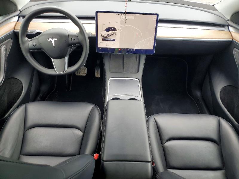 2023 Tesla Model y VIN 7SAYGDEE1PF611177 COPART salvage auction — REAR END, Ny - Cert Of Title-Rebuilt Salvage, sold $14,300 on 2026-07-06 (photo 8)