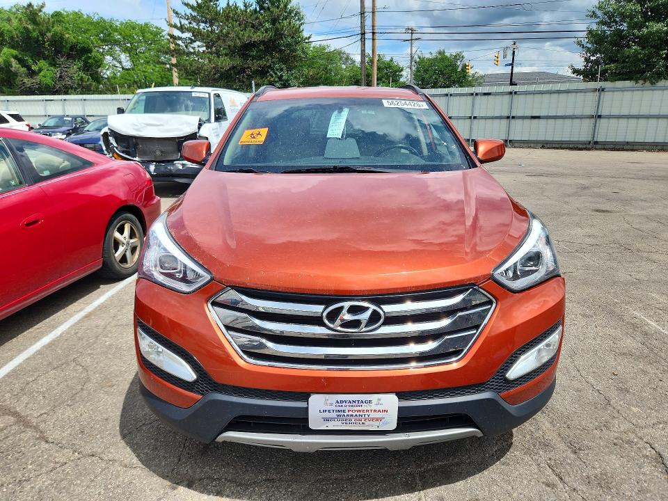 2013 Hyundai Santa fe VIN 5XYZUDLB7DG008094 COPART salvage auction — SIDE, Oh - Cert Of Title-Salvage, sold $1,950 on 2026-07-10 (photo 5)