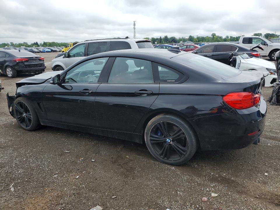 2016 BMW 4 series VIN WBA4C9C57GG141537 COPART salvage auction — FRONT END, On - Permit Salvage, sold $2,750 on 2026-07-14 (photo 2)