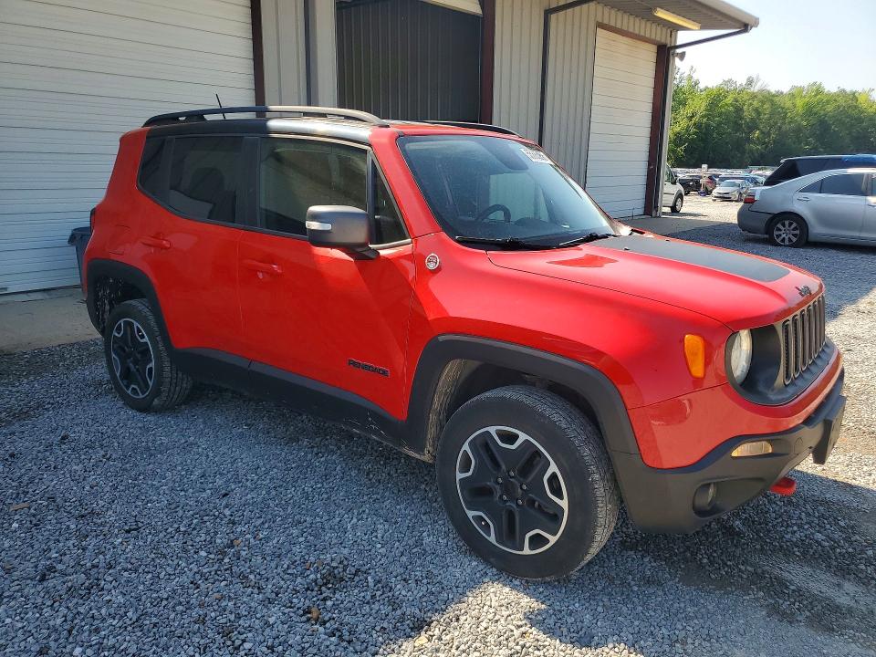 2017 Jeep VIN ZACCJBCB1HPE61460 COPART salvage auction — MINOR DENT/SCRATCHES, Ms - Cert Of Title-Salvaged, sold $1,250 on 2026-07-15 (photo 4)