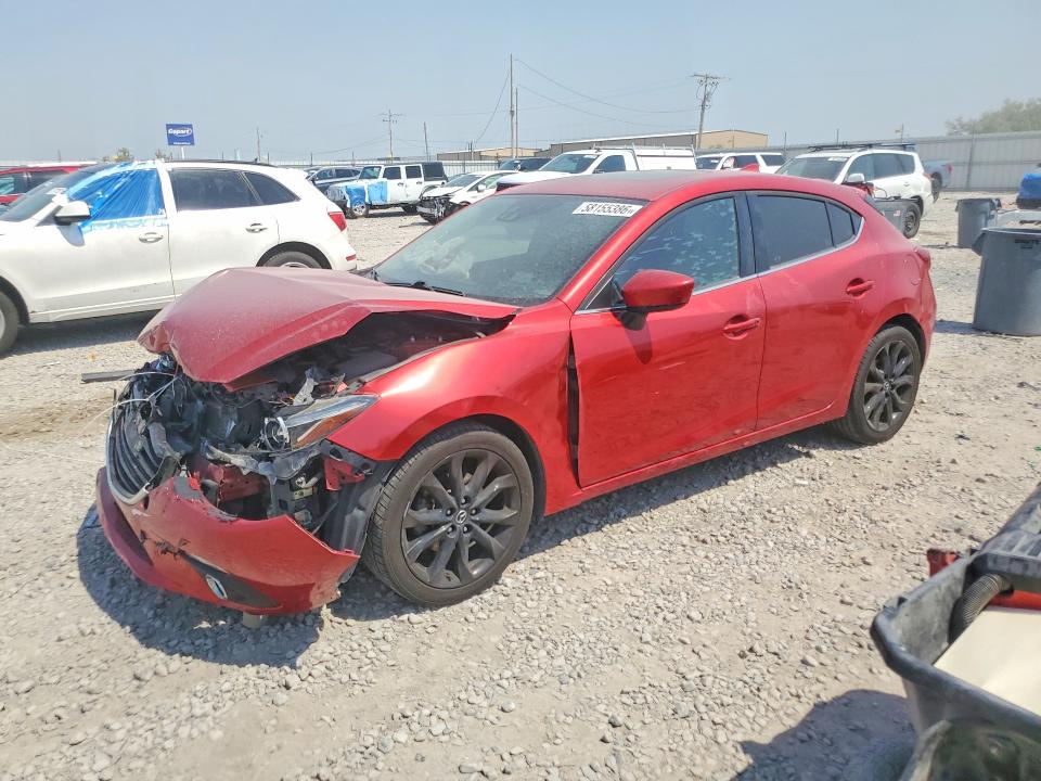 2016 Mazda 3 VIN JM1BM1N3XG1276535 COPART salvage auction — FRONT END, Ut - Cert Of Title-Rebuilt/Restored, sold $675 on 2026-07-24 (photo 1)
