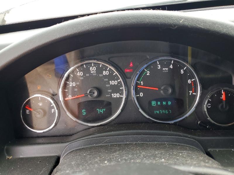 2012 Jeep Liberty (north america) VIN 1C4PJMAK9CW200458 COPART salvage auction — REAR END, Oh - Cert Of Title-Salvage, sold $375 on 2026-07-09 (photo 9)