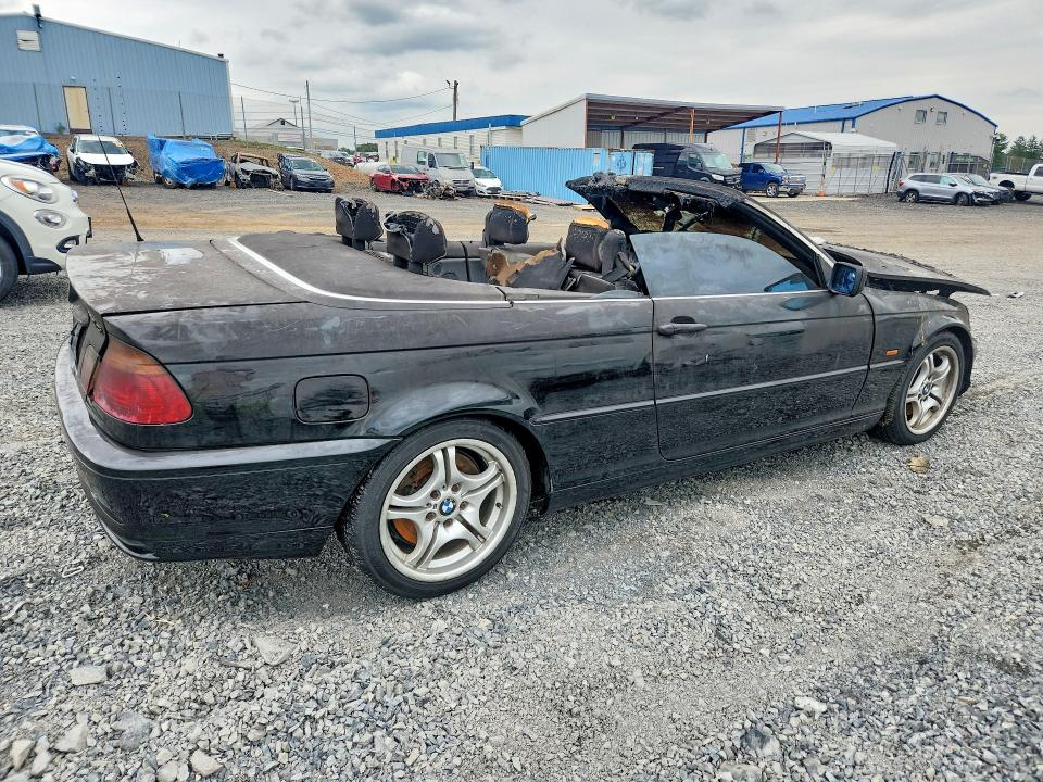 2001 BMW 3 series VIN WBABS53451EV85836 COPART salvage auction — BURN, Pa - Certificate Of Salvage, sold $400 on 2026-07-07 (photo 3)