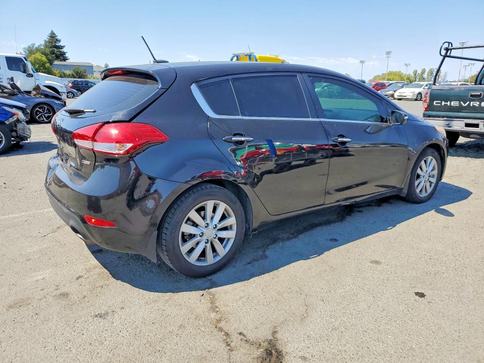2015 Kia Forte VIN KNAFX5A83F5421467 COPART salvage auction — REAR END, Ca - Salvage Certificate, sold $1,250 on 2026-07-17 (photo 3)