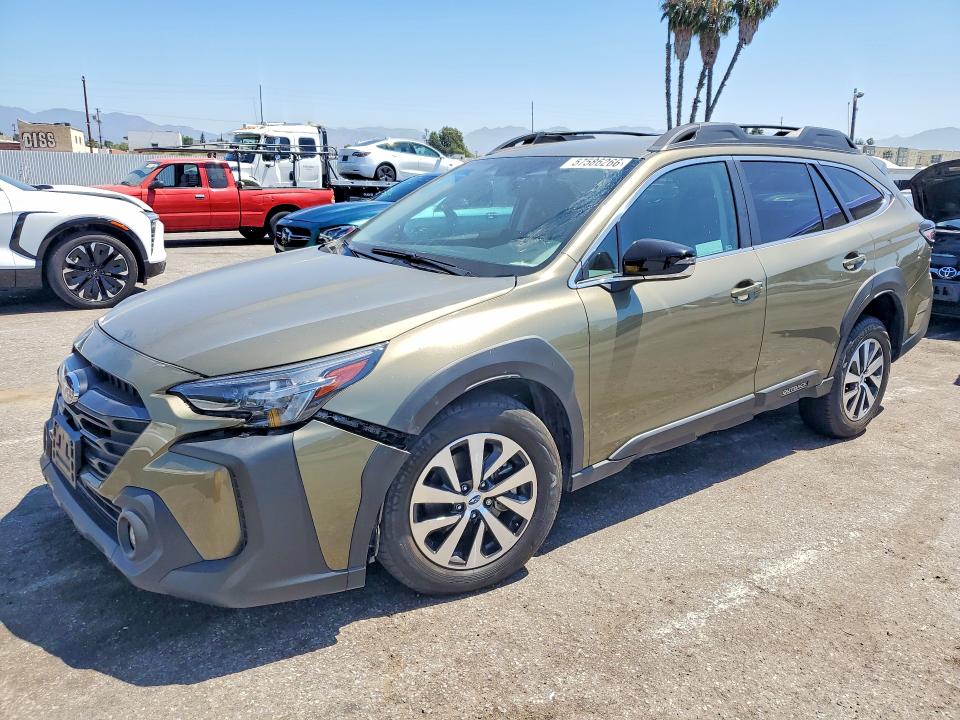2025 Subaru Outback VIN 4S4BTACC6S3176916 COPART salvage auction — FRONT END, Salvage Title, sold $7,200 on 2026-08-21 (photo 2)