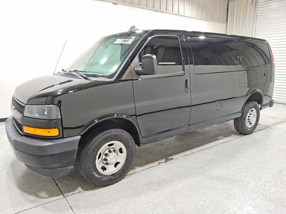 2023 Chevrolet Express VIN 1GCWGAFP1P1108731 COPART salvage auction — MECHANICAL, Fl - Certificate Of Title, sold $10,350 on 2026-07-24 (photo 1)