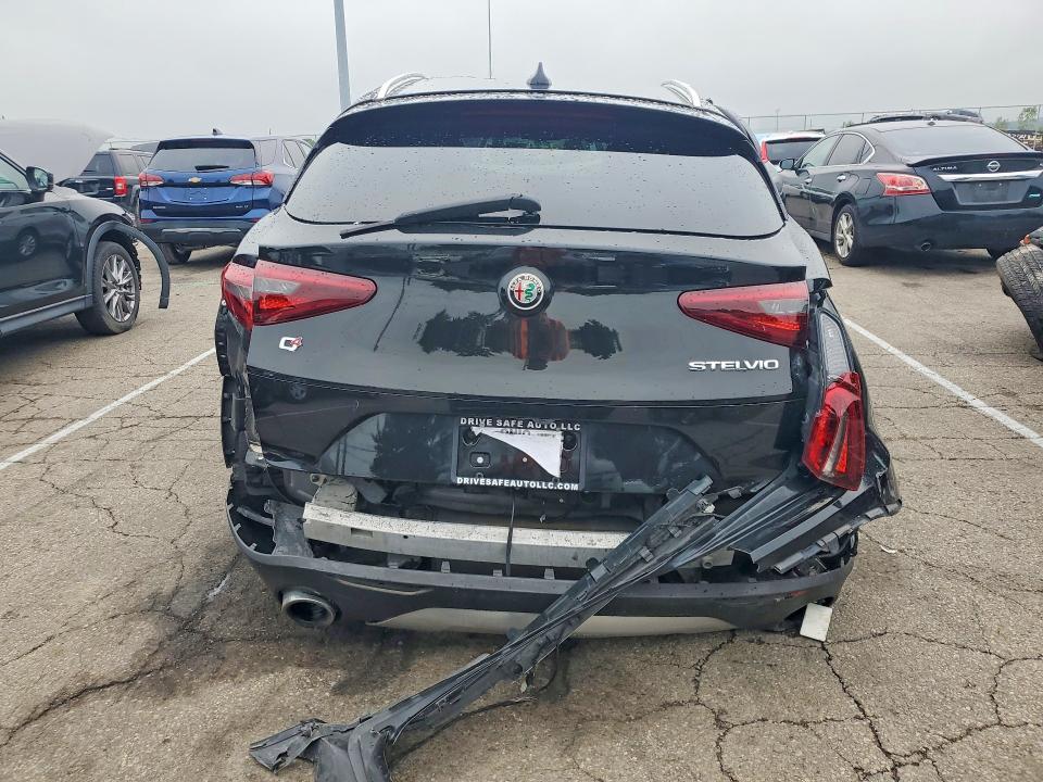 2018 Alfa romeo Stelvio VIN ZASFAKBNXJ7B69213 COPART salvage auction — REAR END, Oh - Cert Of Title-Salvage, sold $1,100 on 2026-07-15 (photo 6)