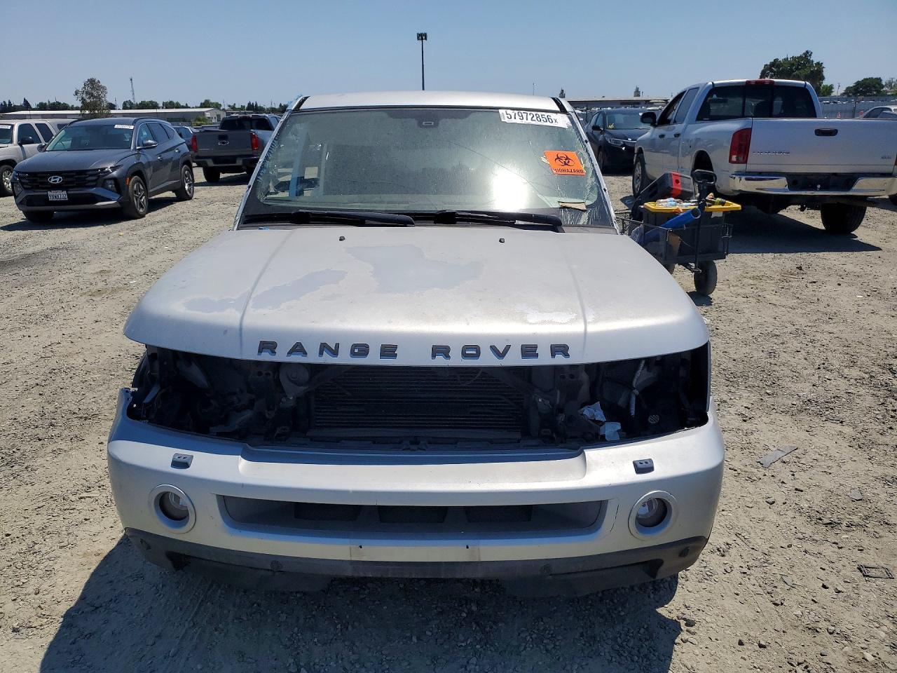 2007 Land Rover Range Rover Sport VIN SALSF25497A987242 COPART salvage auction — Side, CA - DIS/DLR/EXP ONLY LIEN PAPERS, sold $100 on 2026-07-03 (photo 5)