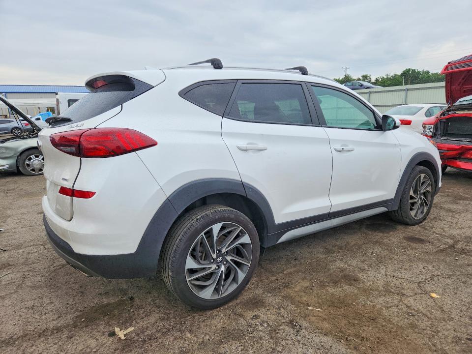 2021 Hyundai Tucson VIN KM8J3CAL3MU399258 COPART salvage auction — REAR END, Pa - Certificate Of Salvage, sold $1,350 on 2026-07-21 (photo 3)