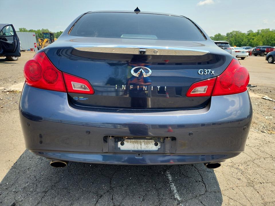 2011 Infiniti G37 VIN JN1CV6AR9BM353687 COPART salvage auction — SIDE, CT - CERT OF TITLE-SALVAGE, sold $475 on 2026-07-31 (photo 6)