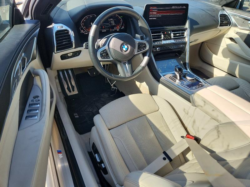 2024 BMW 8er VIN WBADZ2C08RCR21289 COPART salvage auction — REAR END, Tx - Salvage Vehicle Title, sold $28,750 on 2026-07-16 (photo 8)