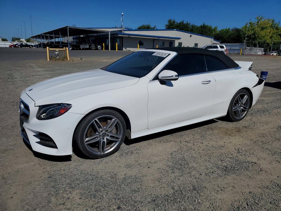 2018 Mercedes-benz E-class VIN WDD1K6FBXJF029780 COPART salvage auction — REAR END, Ca - Salvage Certificate, sold $6,000 on 2026-07-02 (photo 1)