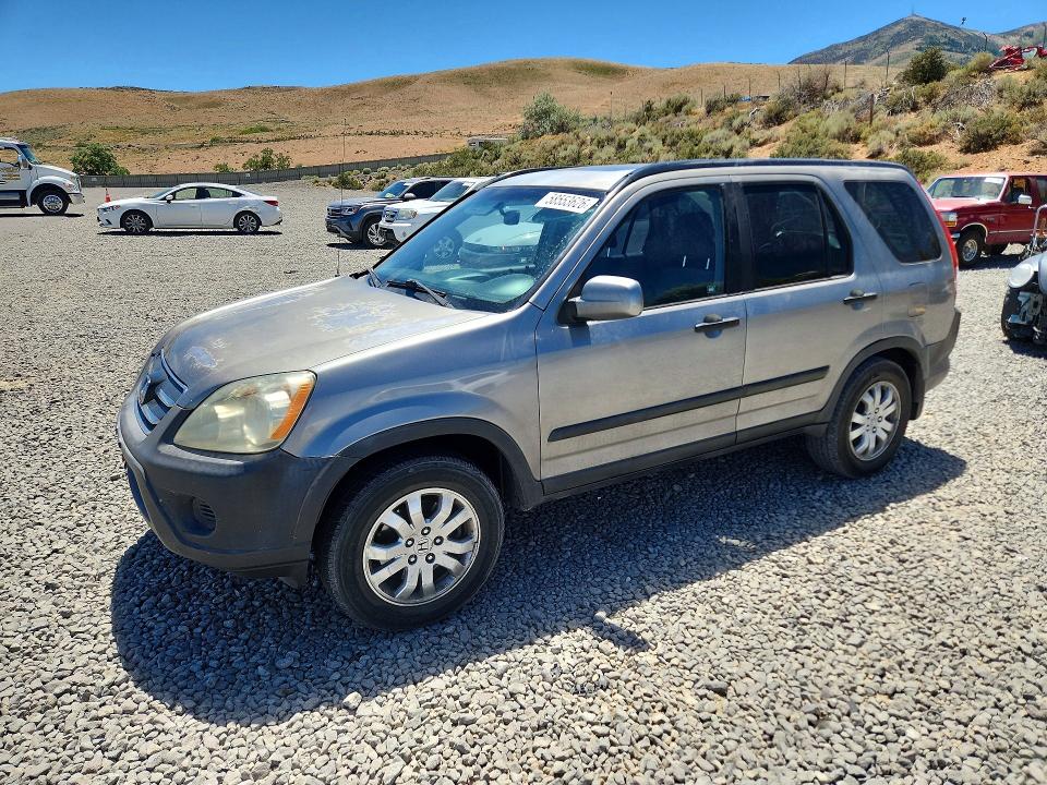 2006 Honda Cr-v VIN JHLRD78866C038759 COPART salvage auction — SIDE, Nv - Salvage Title, sold $625 on 2026-07-16 (photo 1)