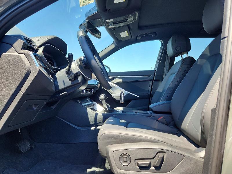 2025 Audi Q3 VIN WA1DECF38S1087157 COPART salvage auction — FRONT END, Ca - Salvage Certificate, sold $18,000 on 2026-07-08 (photo 7)