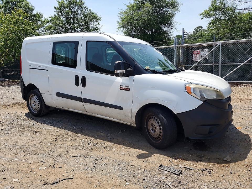 2017 Ram Promaster city VIN ZFBERFAB5H6G42985 COPART salvage auction — FRONT END, Md - Cert Of Salvage > 75% Damage, sold $1,000 on 2026-08-12 (photo 4)