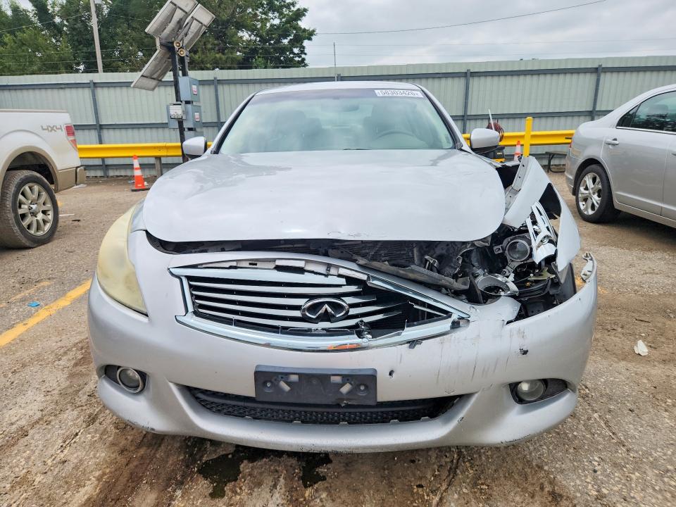 2011 Infiniti G VIN JN1CV6AP8BM506056 COPART salvage auction — FRONT END, Ks - Cert Of Title-Salvage, sold $550 on 2026-07-22 (photo 5)