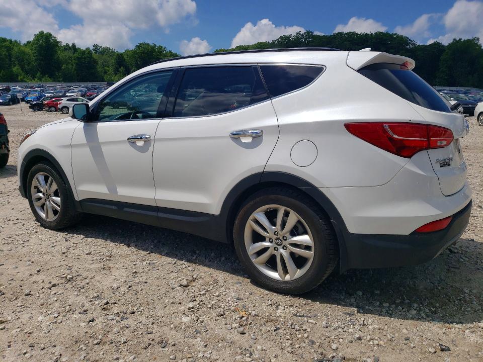 2015 Hyundai Santa fe VIN 5XYZW4LA1FG240503 COPART salvage auction — BIOHAZARD/CHEMICAL, Ma - Cert Of Title-Reconstrctd Coll, sold $2,600 on 2026-07-15 (photo 2)