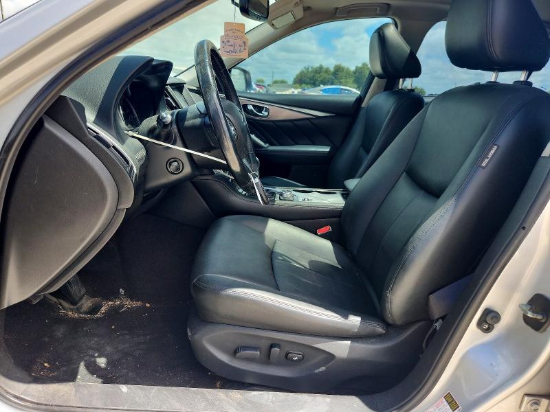 2016 Infiniti Q50 VIN JN1CV7AP5GM201692 COPART salvage auction — SIDE, Tx - Salvage Vehicle Title, sold $90 on 2026-07-16 (photo 7)