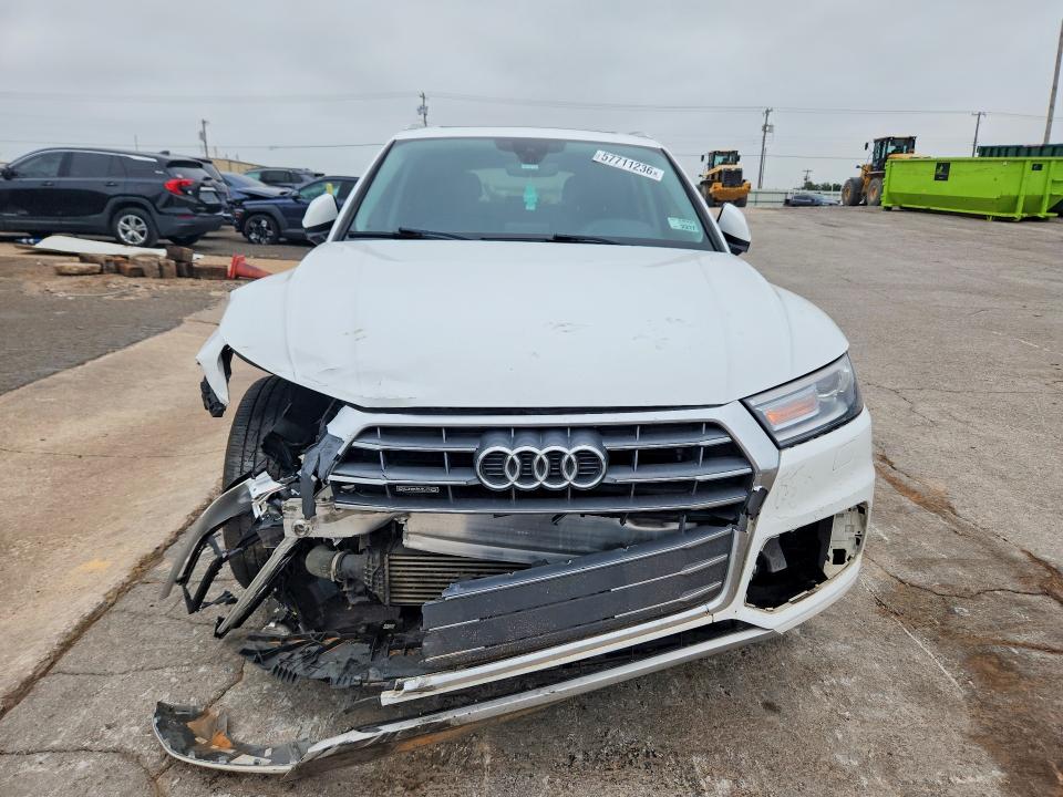 2018 Audi Q5 VIN WA1ANAFY7J2004331 COPART salvage auction — FRONT END, Ok - Certificate Of Title, sold $4,650 on 2026-07-28 (photo 5)