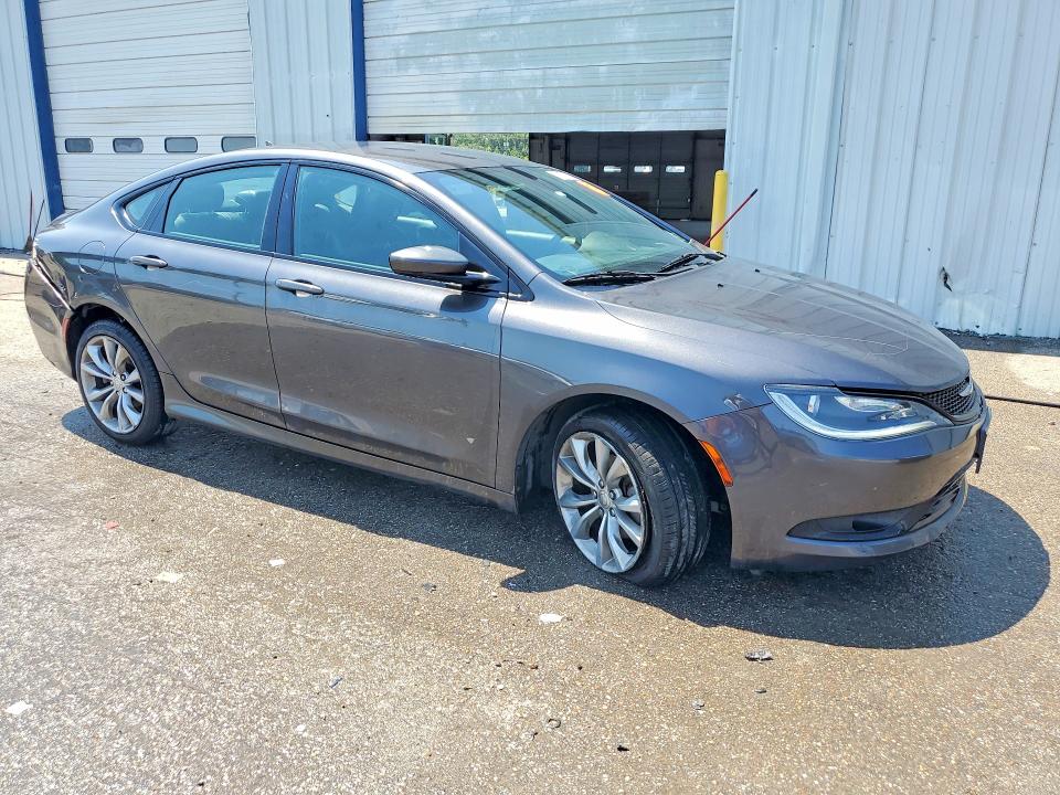 2015 Chrysler 200 VIN 1C3CCCBB7FN511869 COPART salvage auction — FRONT END, Al - Cert Of Title-Salvage Title, sold $300 on 2026-08-06 (photo 4)