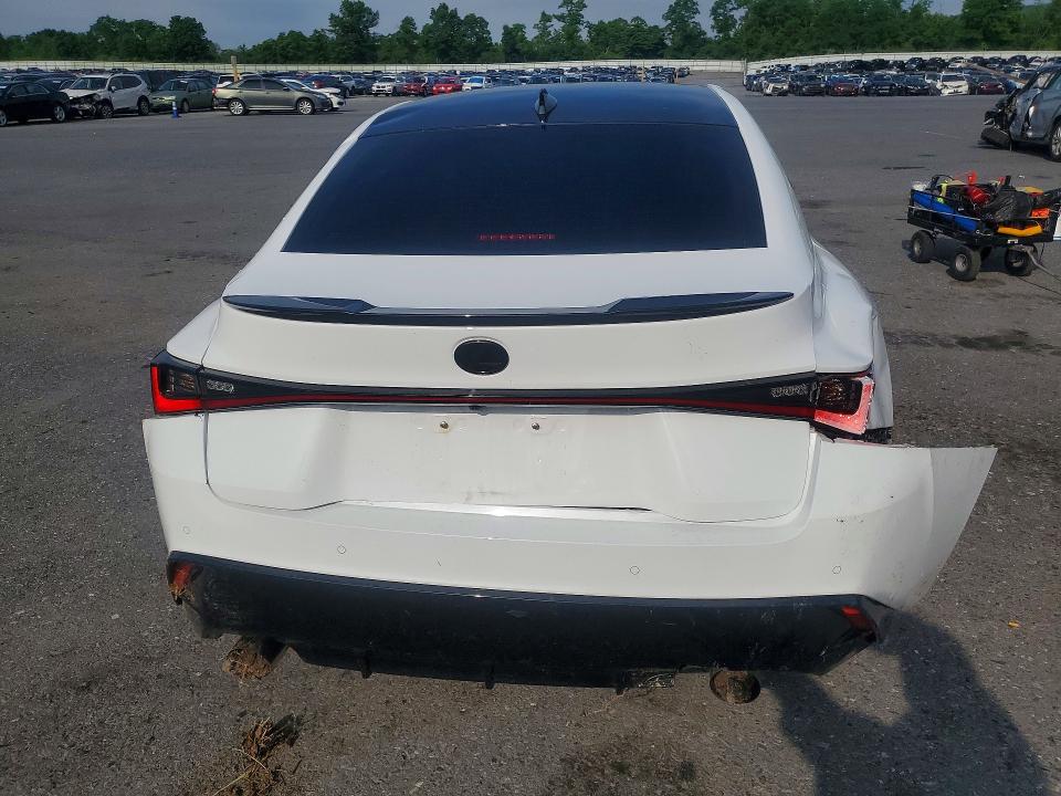 2022 Lexus Is VIN JTHGZ1E2XN5025582 COPART salvage auction — ROLLOVER, Pa - Certificate Of Salvage, sold $3,050 on 2026-07-21 (photo 6)