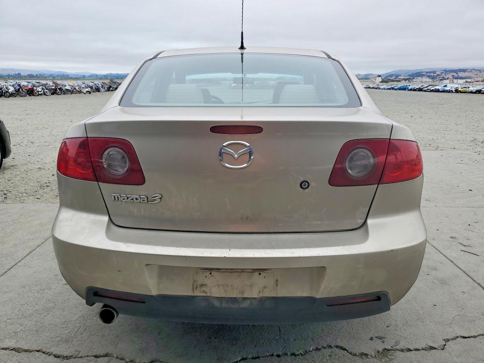 2005 Mazda 3 VIN JM1BK12F451268884 COPART salvage auction — FRONT END, Ca - Salvage Certificate, sold $300 on 2026-07-02 (photo 6)