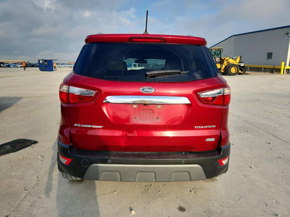 2020 Ford Ecosport VIN MAJ3S2KE4LC337713 COPART salvage auction — FRONT END, Tx - Salvage Vehicle Title, sold $2,450 on 2026-07-17 (photo 6)