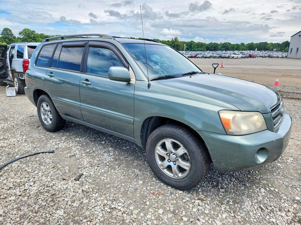 2006 Toyota Highlander VIN JTEGD21A560132505 COPART salvage auction — MECHANICAL, Ar - Certificate Of Title, sold $1,300 on 2026-07-13 (photo 4)
