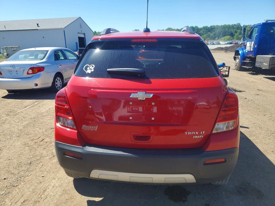 2016 Chevrolet VIN KL7CJPSB8GB753904 COPART salvage auction — FRONT END, Oh - Cert Of Title-Salvage, sold $1,200 on 2026-07-02 (photo 6)
