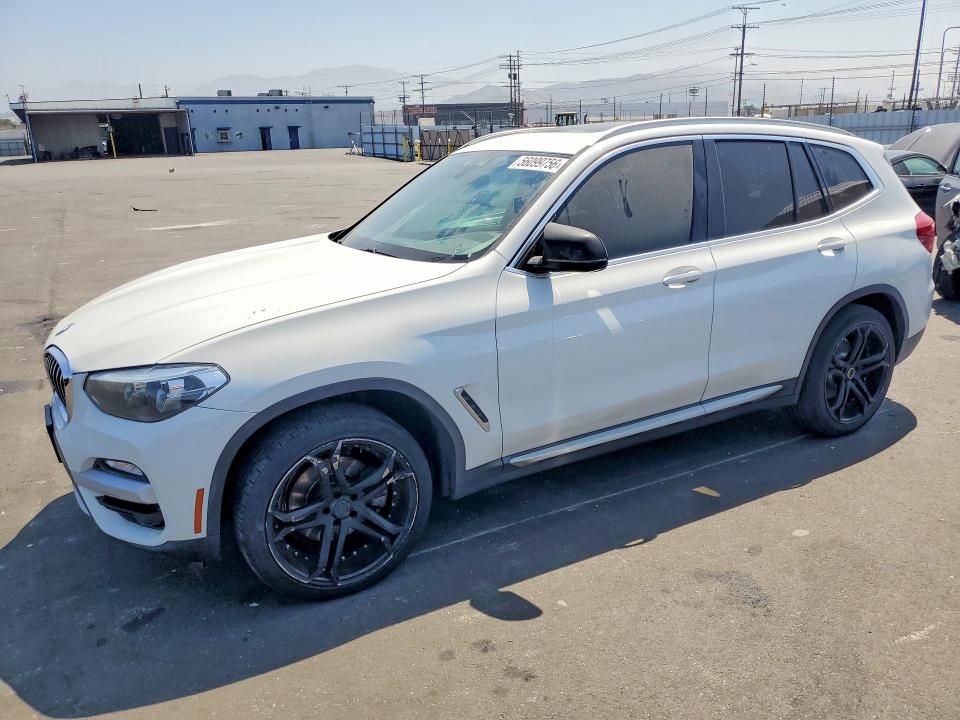 2019 BMW X3 VIN 5UXTR7C55KLF24525 COPART salvage auction — REAR END, Ca - Dis/Dlr/Exp Only Clean Title, sold $7,700 on 2026-07-21 (photo 1)