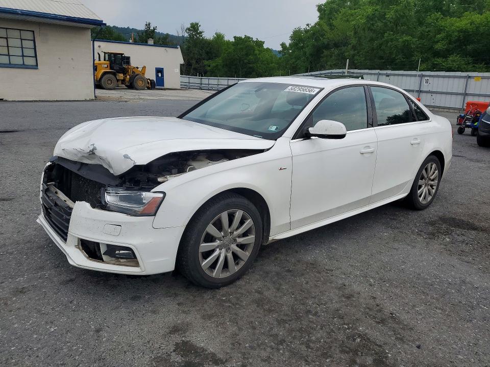 2015 Audi A4 VIN WAUBFAFLXFA016642 COPART salvage auction — FRONT END, Pa - Certificate Of Salvage, sold $2,250 on 2026-07-07 (photo 1)