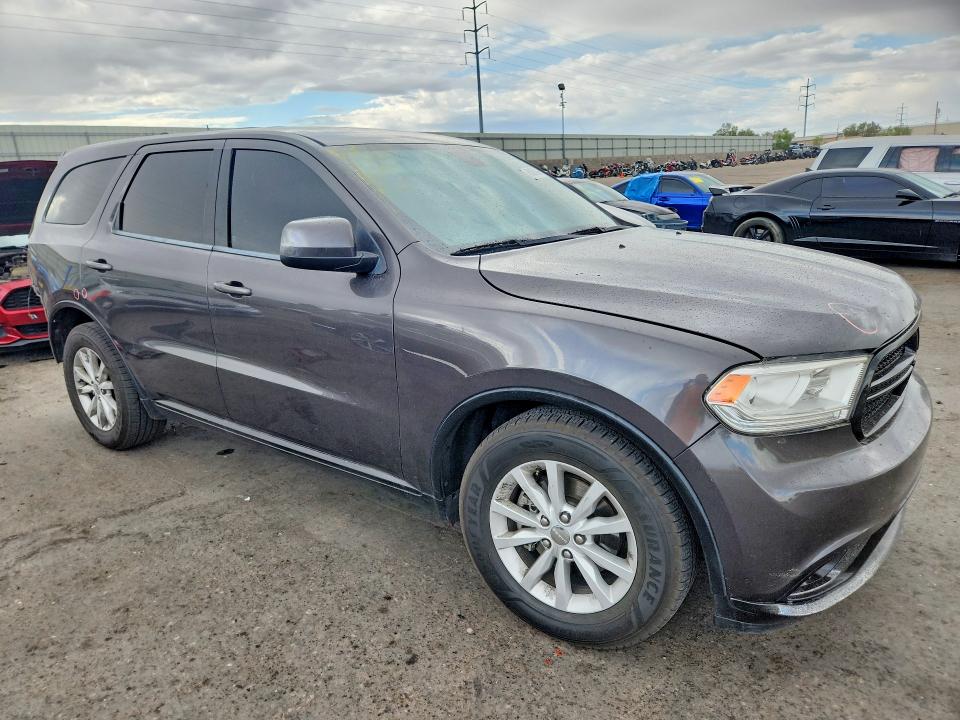 2015 Dodge Durango VIN 1C4RDHAG4FC765922 COPART salvage auction — REAR END, Nm - Cert Of Title-Salvage, sold $200 on 2026-07-30 (photo 4)