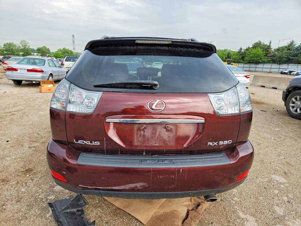 2009 Lexus Rx 350 VIN JTJHK31U492061902 COPART salvage auction — FRONT END, IL - SALVAGE CERTIFICATE, sold $975 on 2026-07-14 (photo 6)