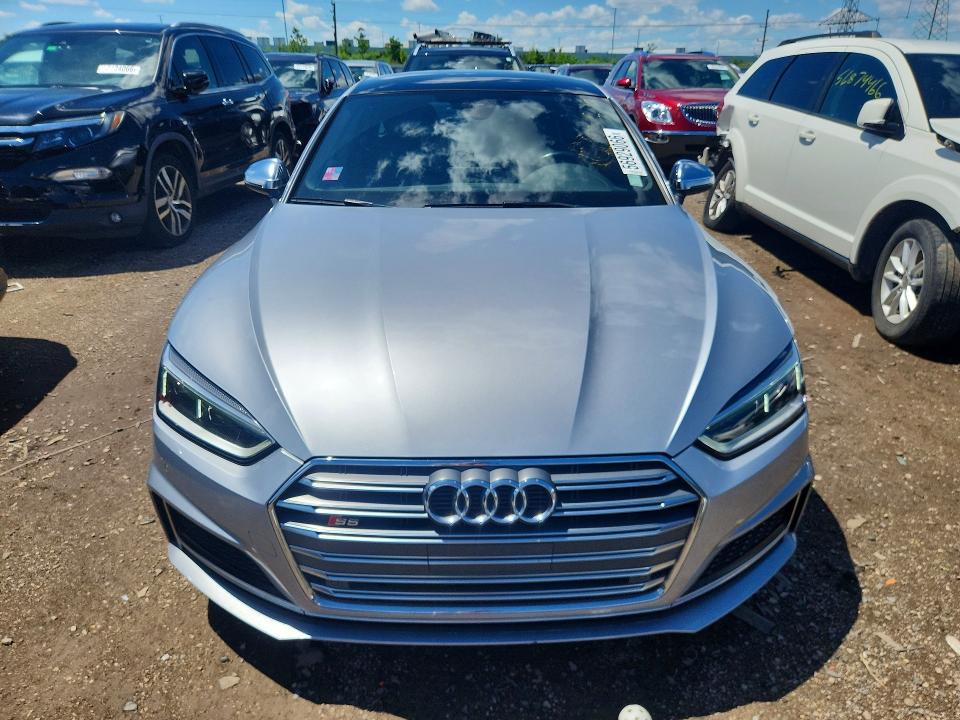 2018 Audi VIN WAUB4CF55JA012347 COPART salvage auction — MINOR DENT/SCRATCHES, Il - Certificate Of Title (P), sold $13,200 on 2026-07-28 (photo 5)