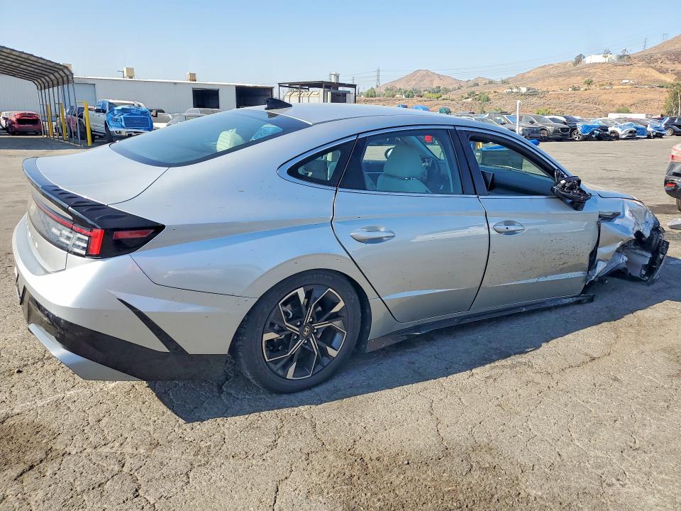 2024 Hyundai Sonata VIN KMHL64JA2RA374588 COPART salvage auction — FRONT END, Ca - Salvage Certificate, sold $5,800 on 2026-07-02 (photo 3)