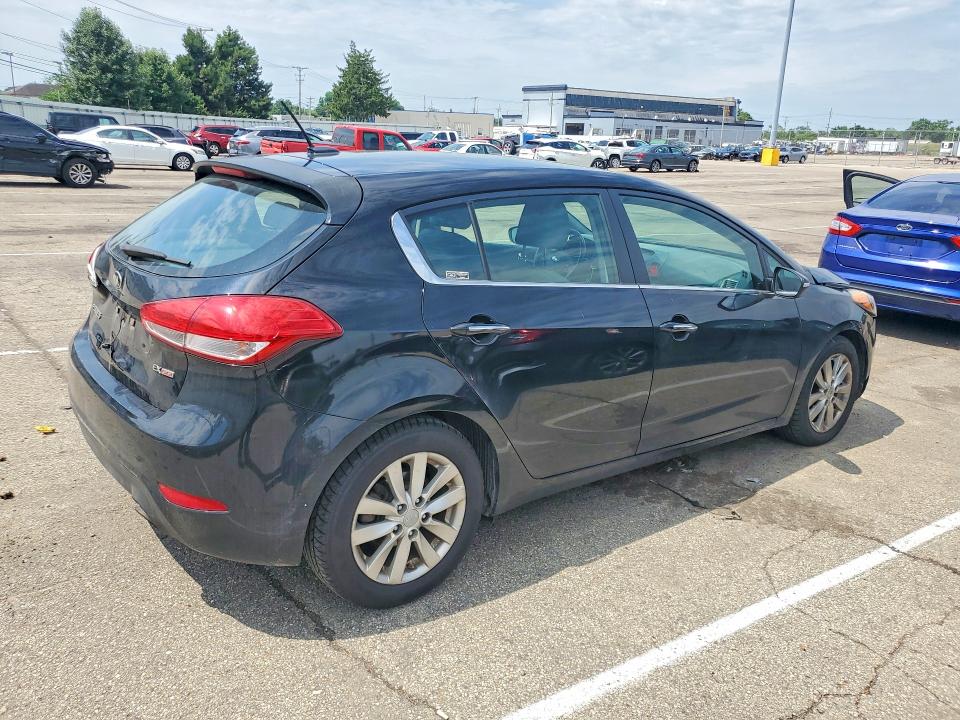 2015 Kia VIN KNAFX5A86F5363953 COPART salvage auction — FRONT END, Oh - Cert Of Title-Salvage, sold $500 on 2026-07-15 (photo 3)