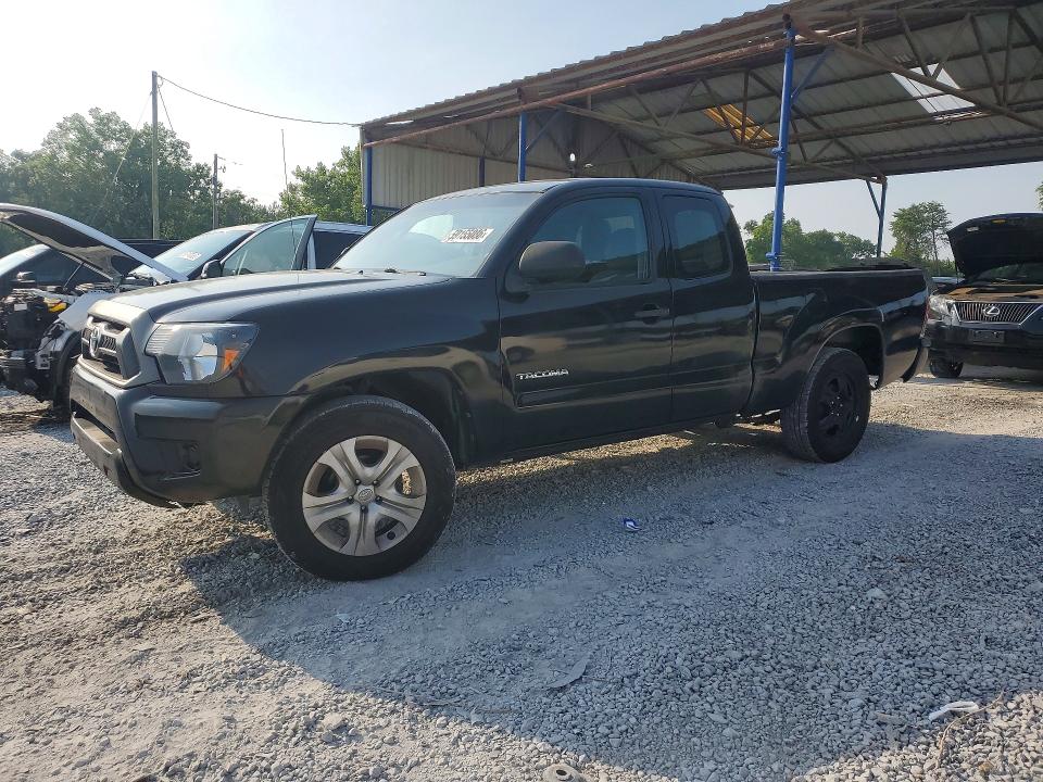 2012 Toyota Tacoma VIN 5TFTX4CN9CX021268 COPART salvage auction — REAR END, Tx - Certificate Of Title, sold $4,500 on 2026-07-09 (photo 1)