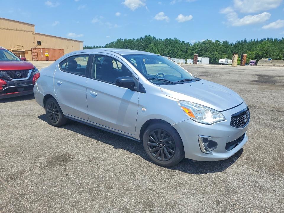 2020 Mitsubishi Mirage VIN ML32F4FJ1LHF01179 COPART salvage auction — FRONT END, NC - CERTIFICATE OF TITLE, sold $1,550 on 2026-07-24 (photo 4)