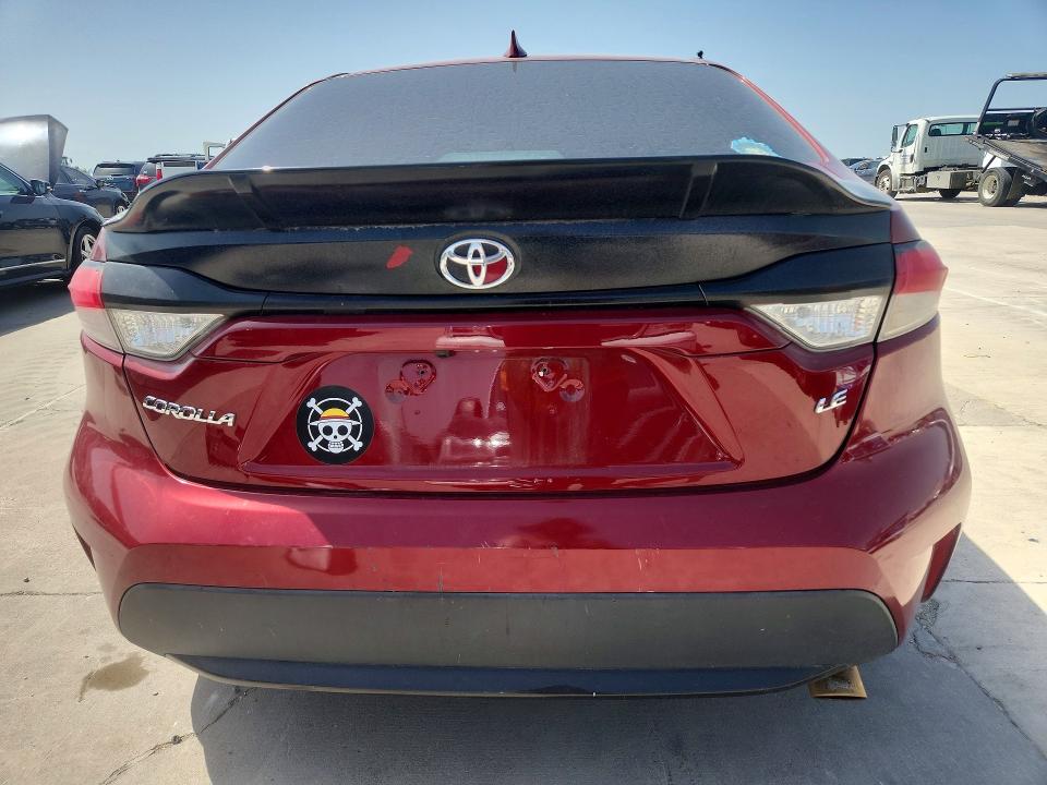 2022 Toyota Corolla VIN 5YFEPMAE4NP293465 COPART salvage auction — FRONT END, Salvage Title, sold $375 on 2026-07-16 (photo 6)