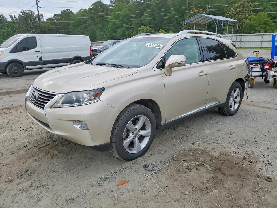 2015 Lexus Rx VIN 2T2ZK1BAXFC165304 COPART salvage auction — REAR END, GA - CERT OF TITLE-SALVAGE, sold $12,800 on 2026-07-30 (photo 1)