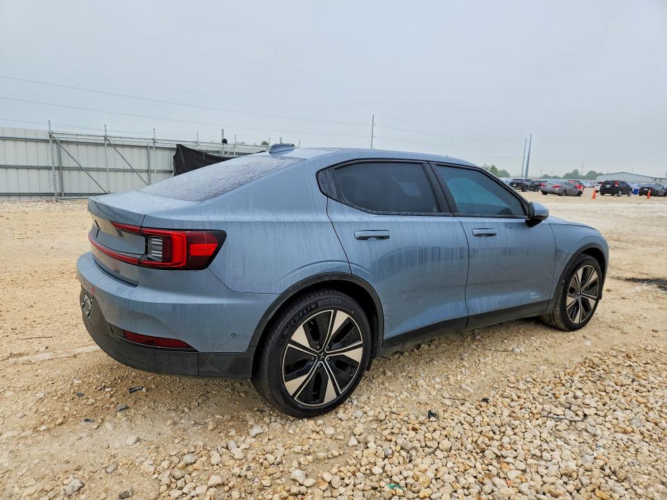 2024 Polestar 2 VIN YSMFD3KA8RL217351 COPART salvage auction — FRONT END, Tx - Certificate Of Title, sold $14,700 on 2026-07-23 (photo 3)